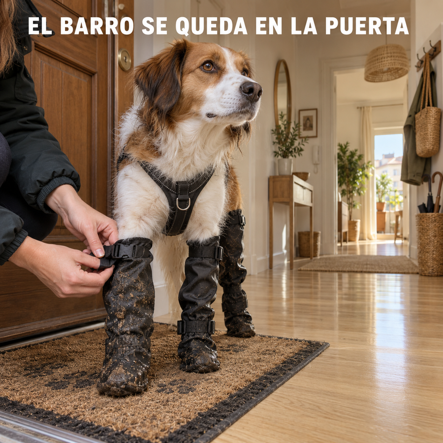 Cubrepatas Impermeables Antideslizantes para Perros